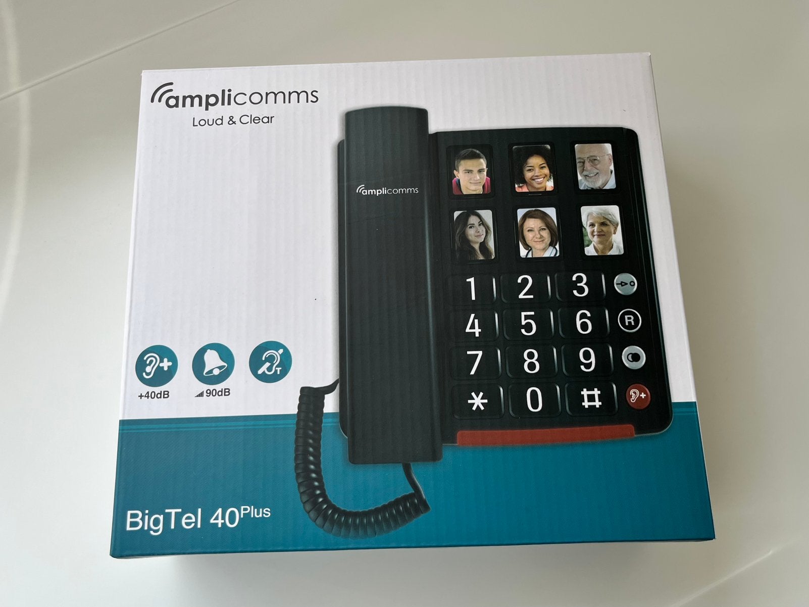 Téléphone fixe à gros boutons, Télécoms, Enlèvement ou Envoi, Comme neuf