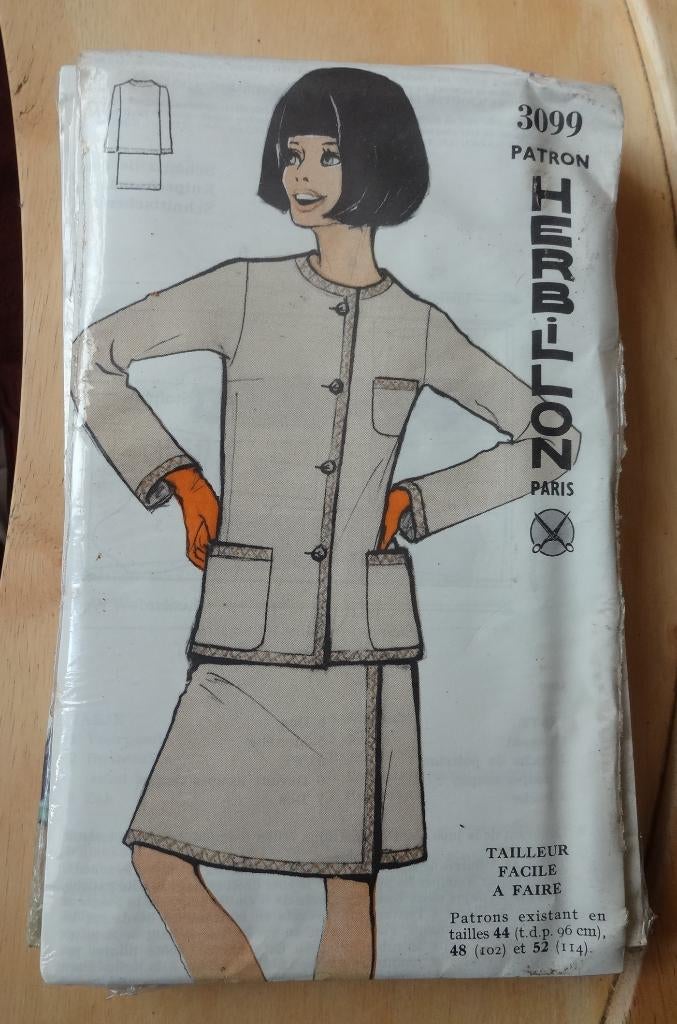 Naaipatronen Herbillon, Hobby en Vrije tijd, Kledingpatronen, Ophalen of Verzenden, Zo goed als nieuw