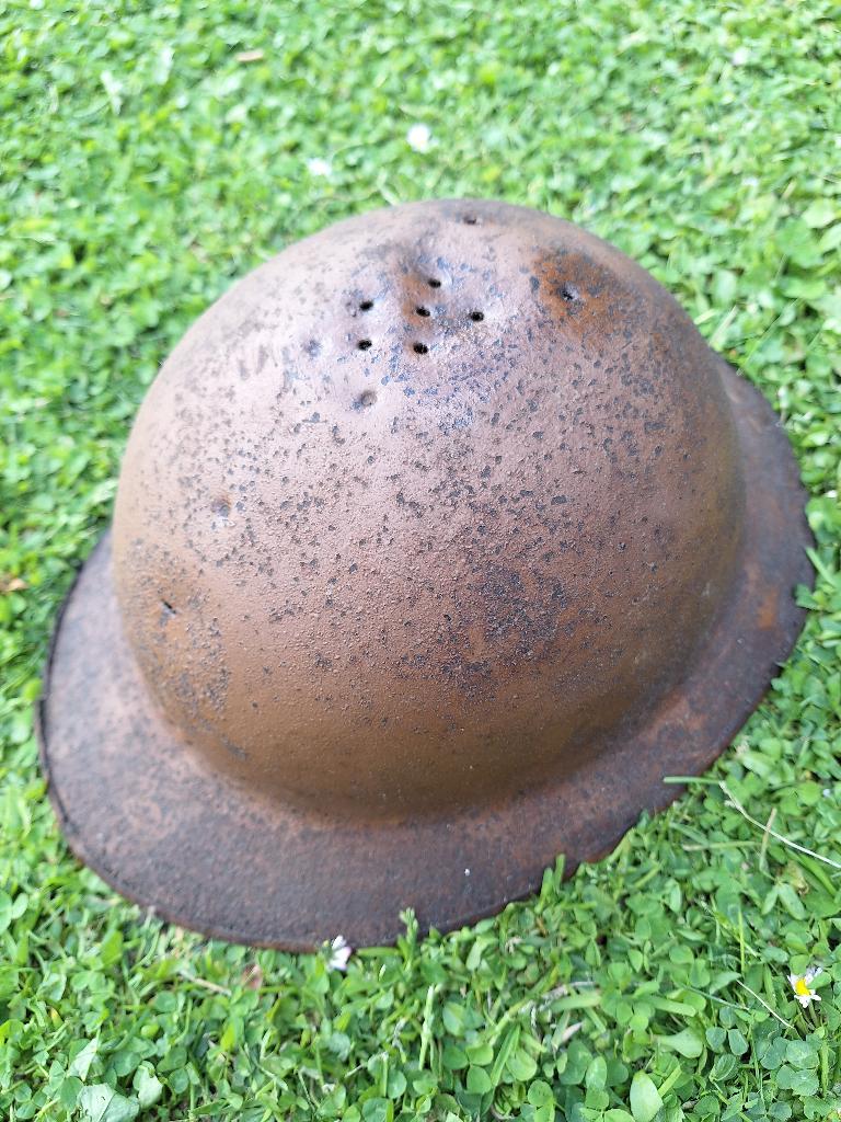 Casque belge première guerre, Enlèvement ou Envoi, Armée de terre
