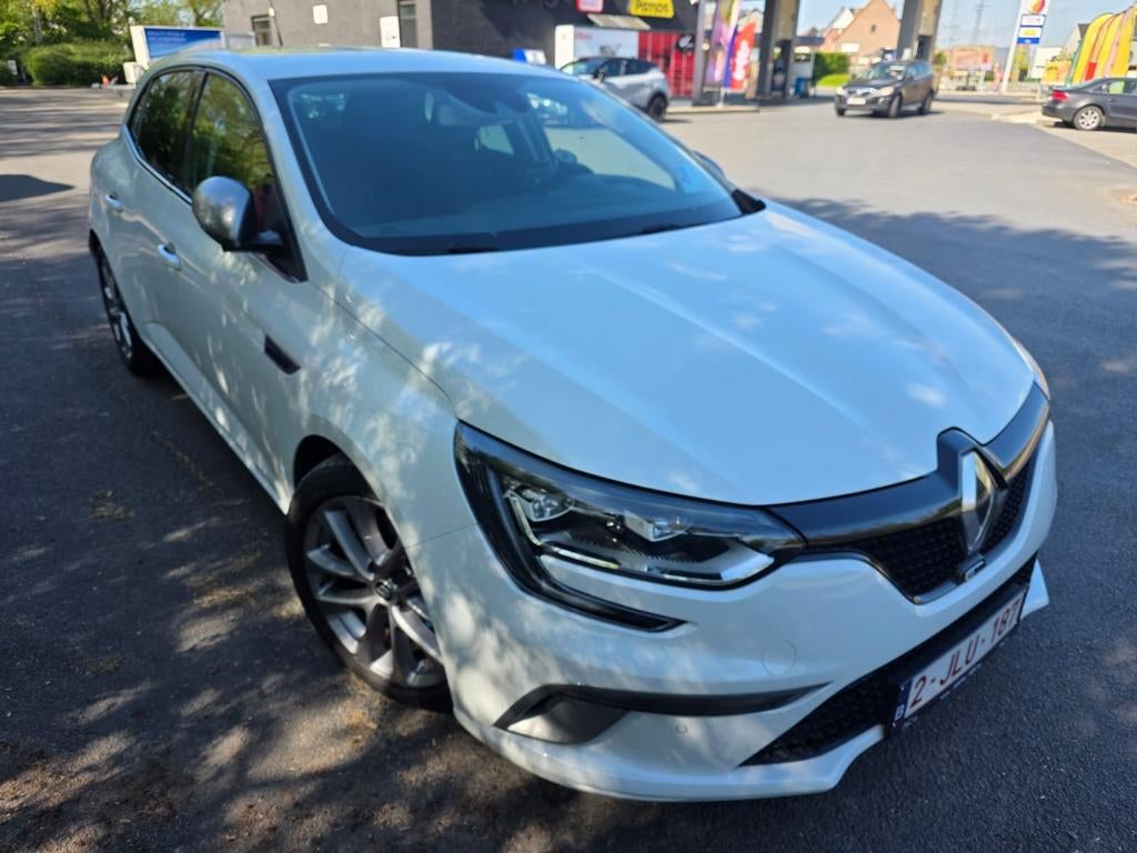 Renault Mégane GT 1.6 TCe – 205 pk – 83.500 km – 2016, Auto's, Wit, Particulier, Cruise Control, Mégane