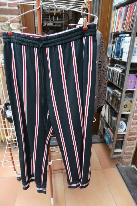 Broek streep groen Just in case mt 40, Vêtements | Femmes, Taille 38/40 (M), Enlèvement ou Envoi, Comme neuf, Just in case
