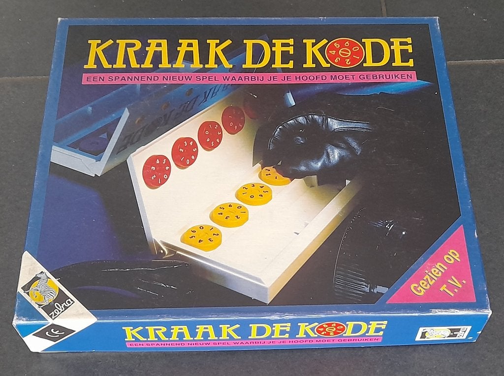 Spel: "Kraak de code", Hobby en Vrije tijd, Gezelschapsspellen | Bordspellen, Ophalen of Verzenden