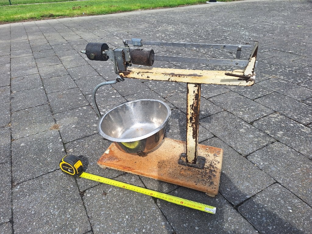 Vintage bakkerij weegschaal, Ophalen, Gebruikt, Hangweegschaal