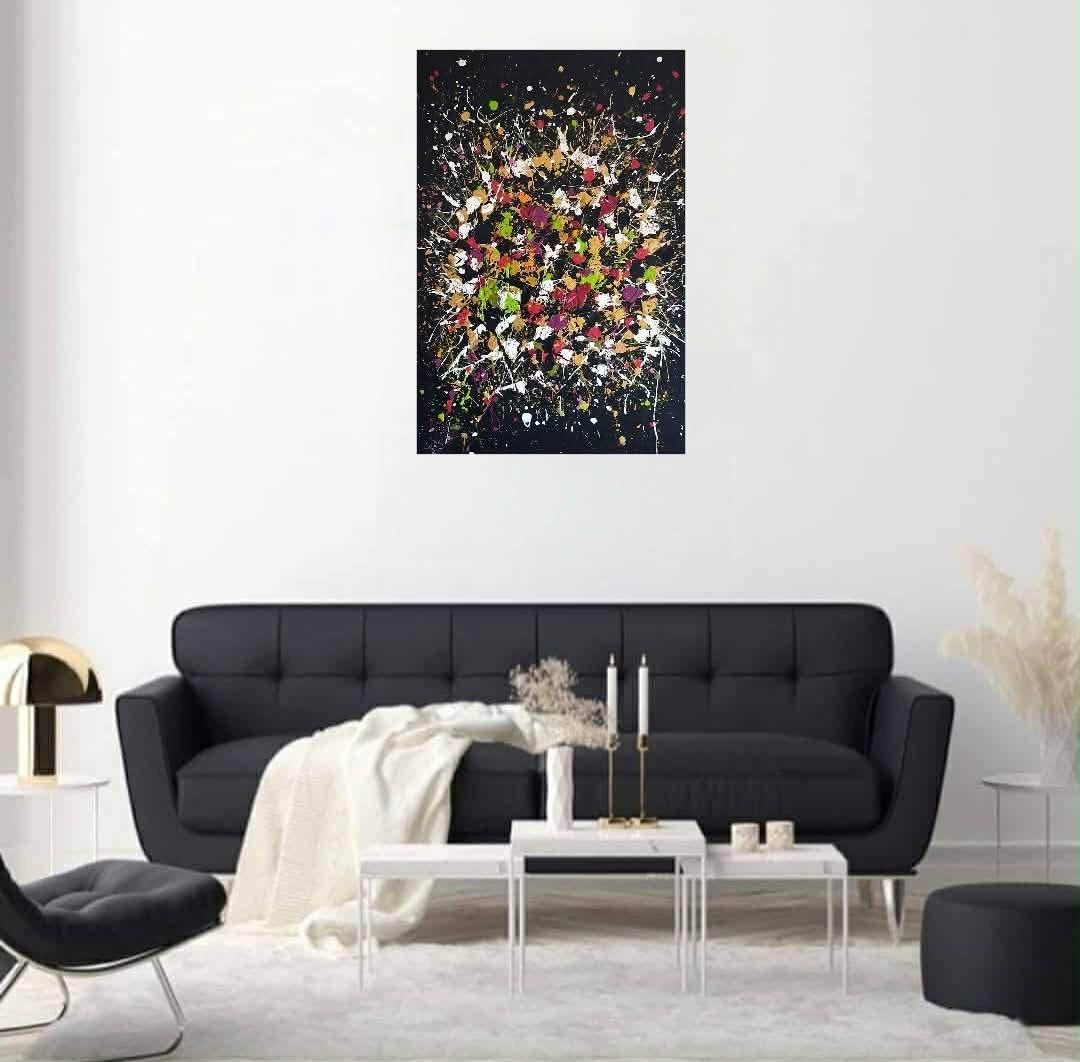 Une vie merveilleuse, Antiquités & Art, Art | Peinture | Abstraite, Enlèvement
