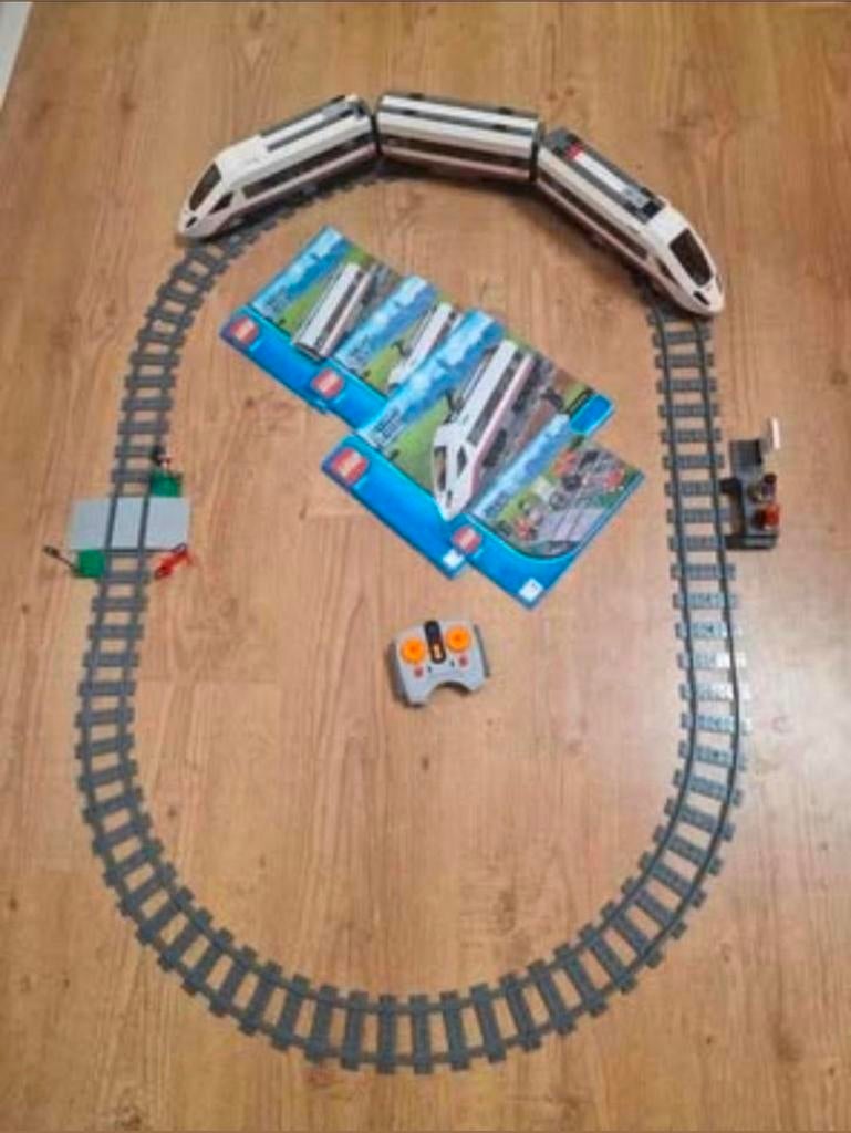 Lego trein tram elektrisch, Ophalen
