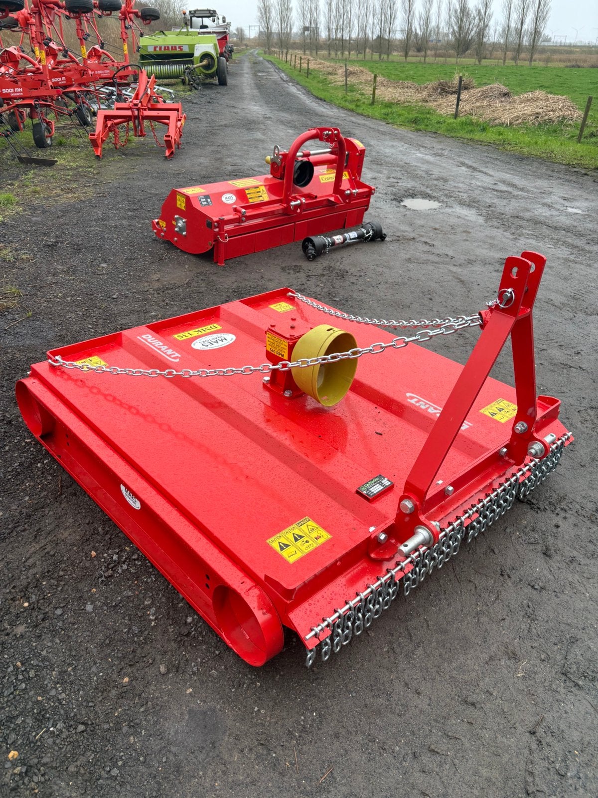 Weidebloter DMK 120 Del Morino voor minitraktor, Ophalen, Nieuw