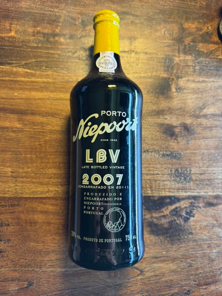 Niepoort LBV 2007 Porto – in doos – topstaat, Ophalen of Verzenden, Nieuw