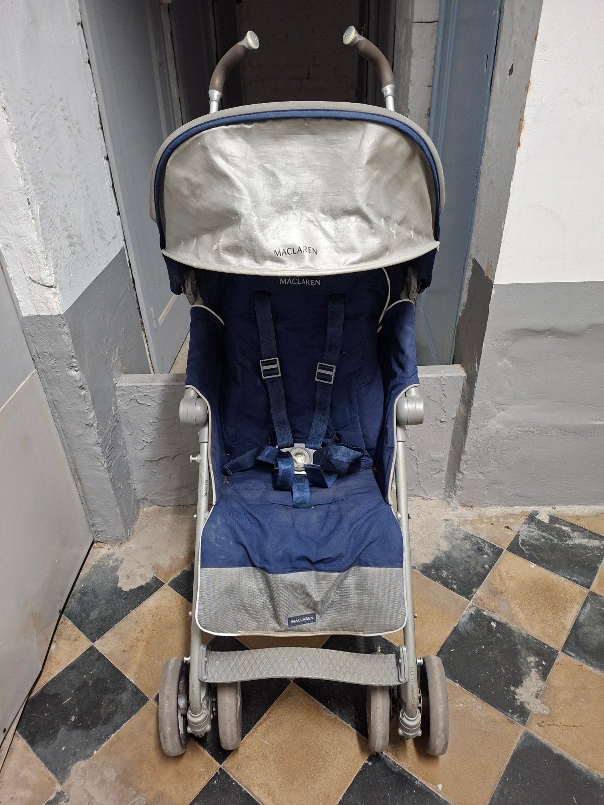 Buggy Mac Laren complet roues pivotantes, Enlèvement, Utilisé, Maclaren, Protection de pluie