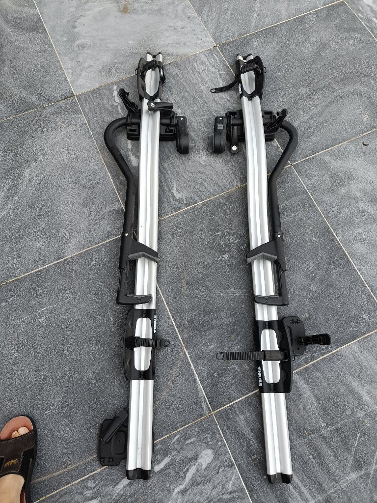 Thule Pro Drive fietsendrager, Auto diversen, Ophalen, Zo goed als nieuw, Dakdrager, Brede banden