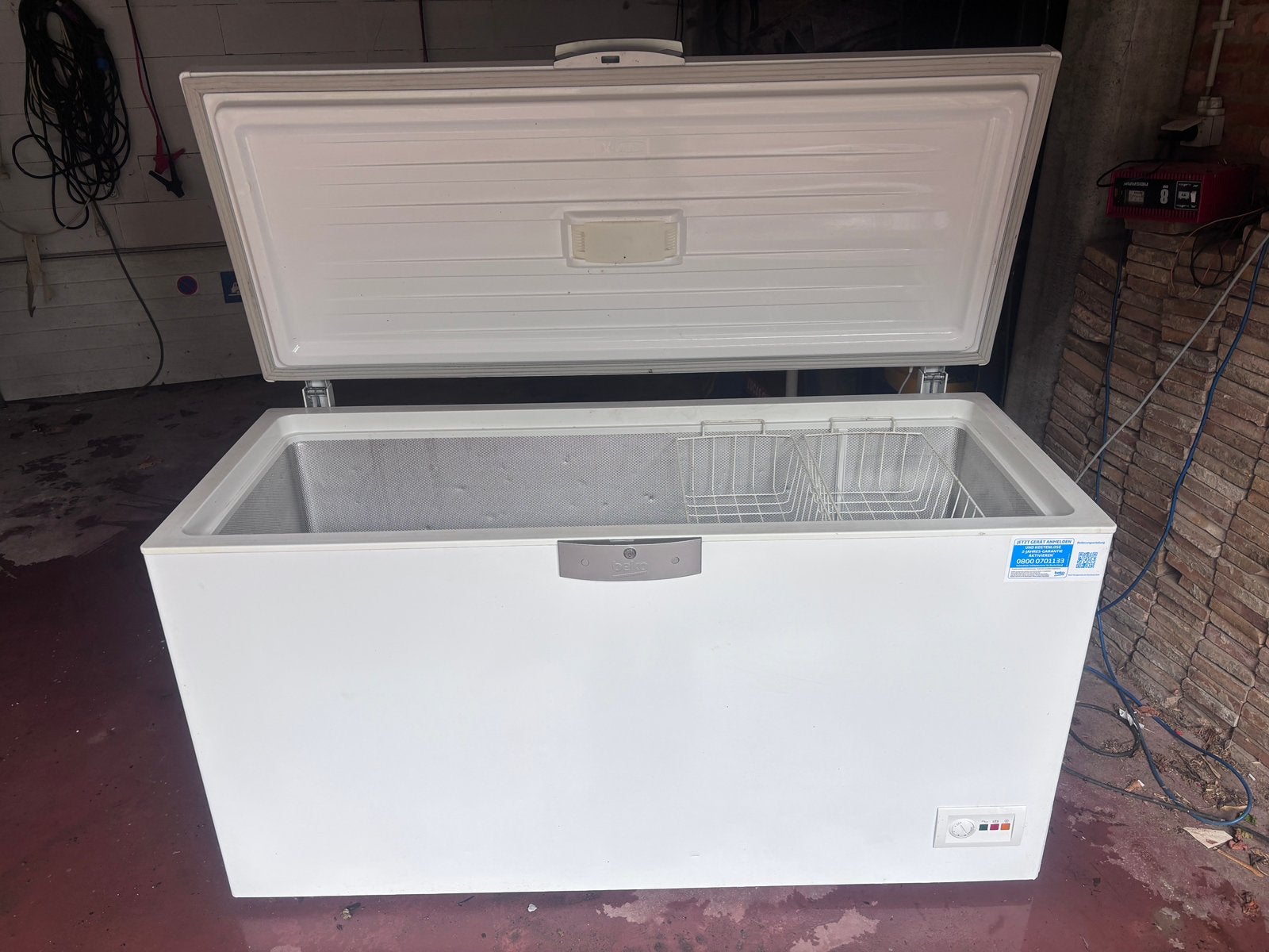 Beko diepvries, Elektronische apparatuur, Ophalen, Vrieskist, Gebruikt, Energieklasse A of zuiniger