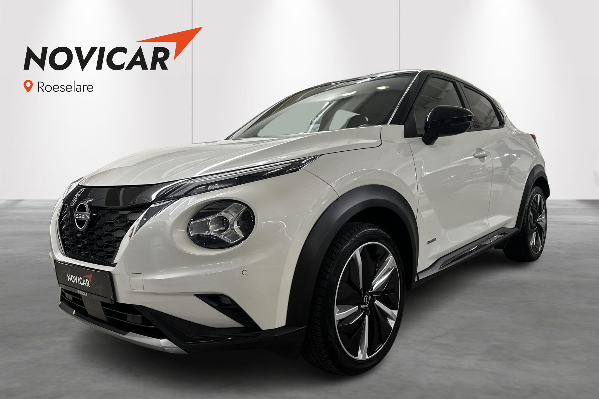 Nissan Juke 1.6 Hybrid 145 N-Design, Stof, Gebruikt, 750 kg, 4 cilinders