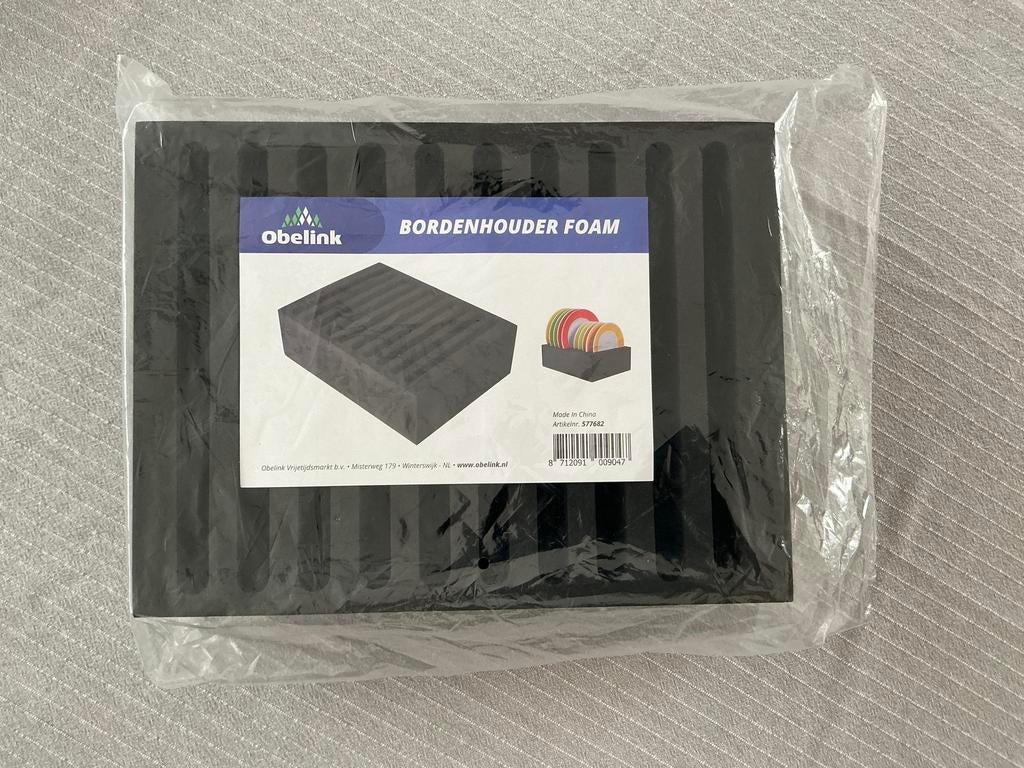 Nieuwe Obelink foam bordenhouder, Ophalen, Nieuw