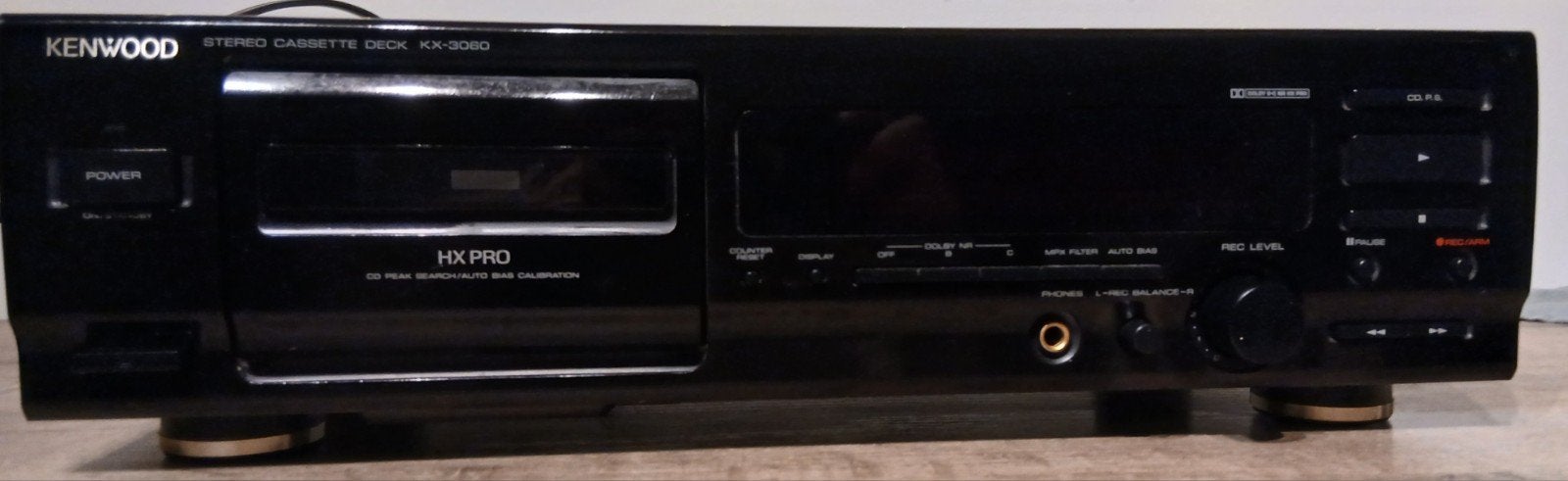 Lecteur de cassettes KENWOOD KX 3060 - parfait état, Enlèvement, Kenwood