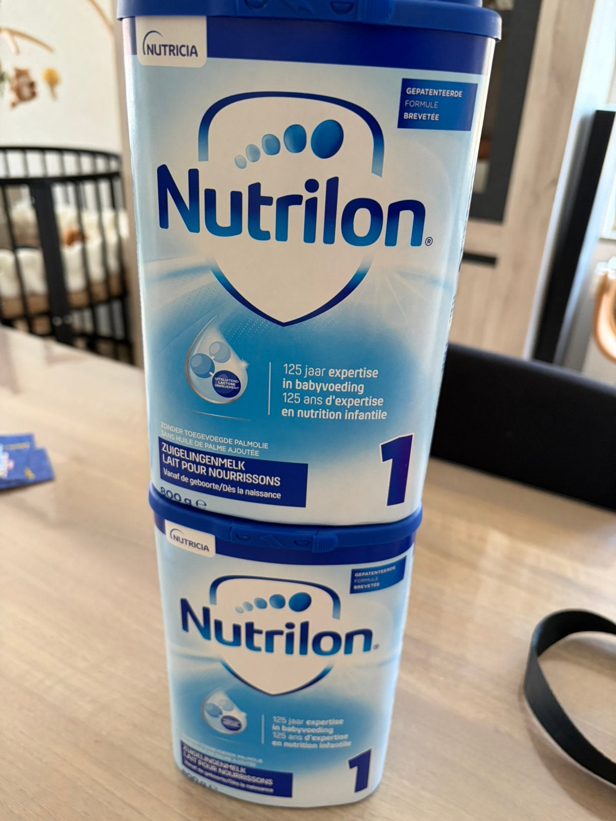 Nutrilon 1, Kinderen en Baby's, Babyvoeding en Toebehoren, Ophalen, Zo goed als nieuw