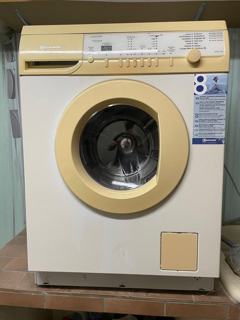 Wasmachine Bauknecht, Elektronische apparatuur, Wasmachines, Ophalen, Gebruikt, 85 tot 90 cm