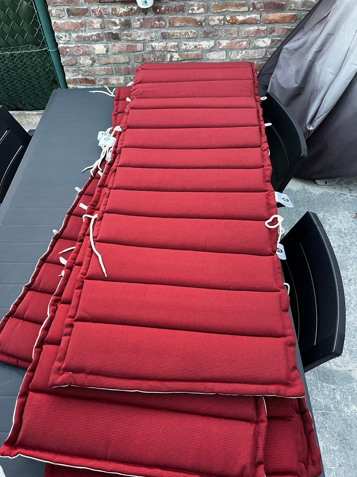 Ligstoelkussens Inside Out, Tuin en Terras, Ophalen, Zo goed als nieuw, Overige materialen, Inklapbaar