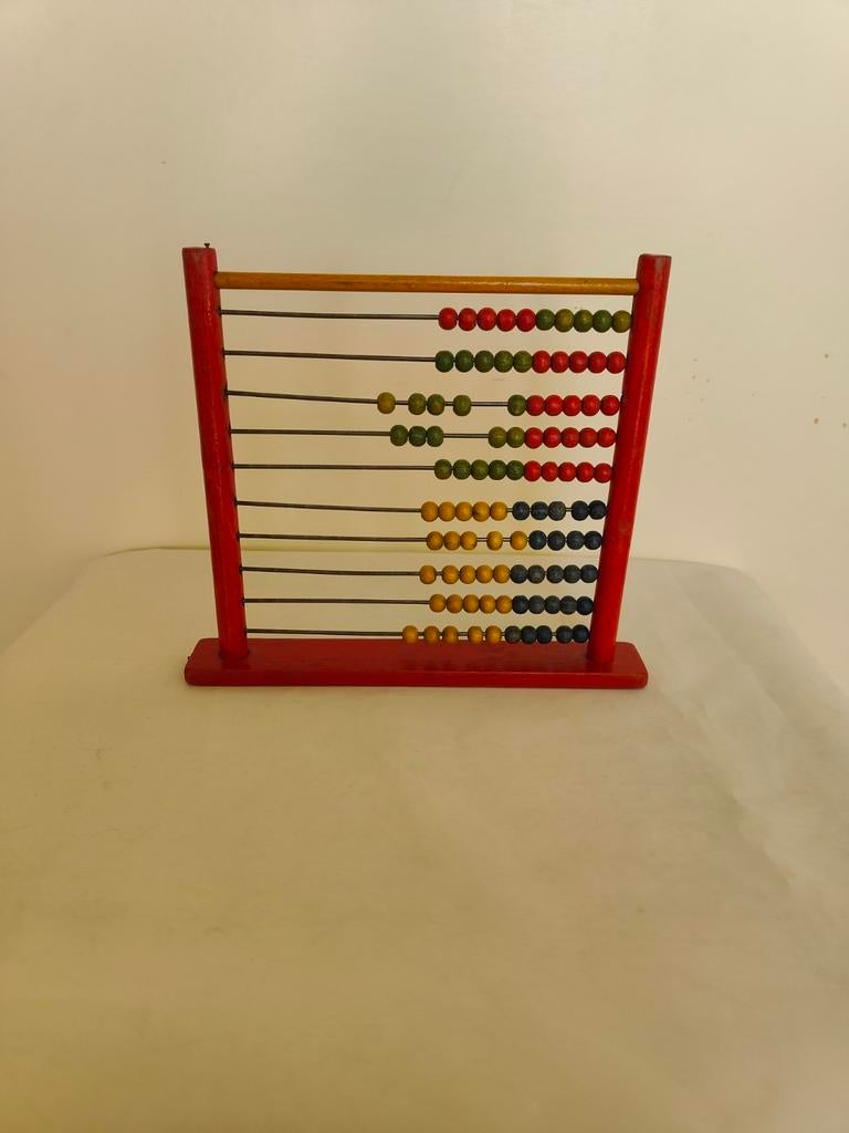 Boulier vintage en bois pour poupées ou ours, Enlèvement