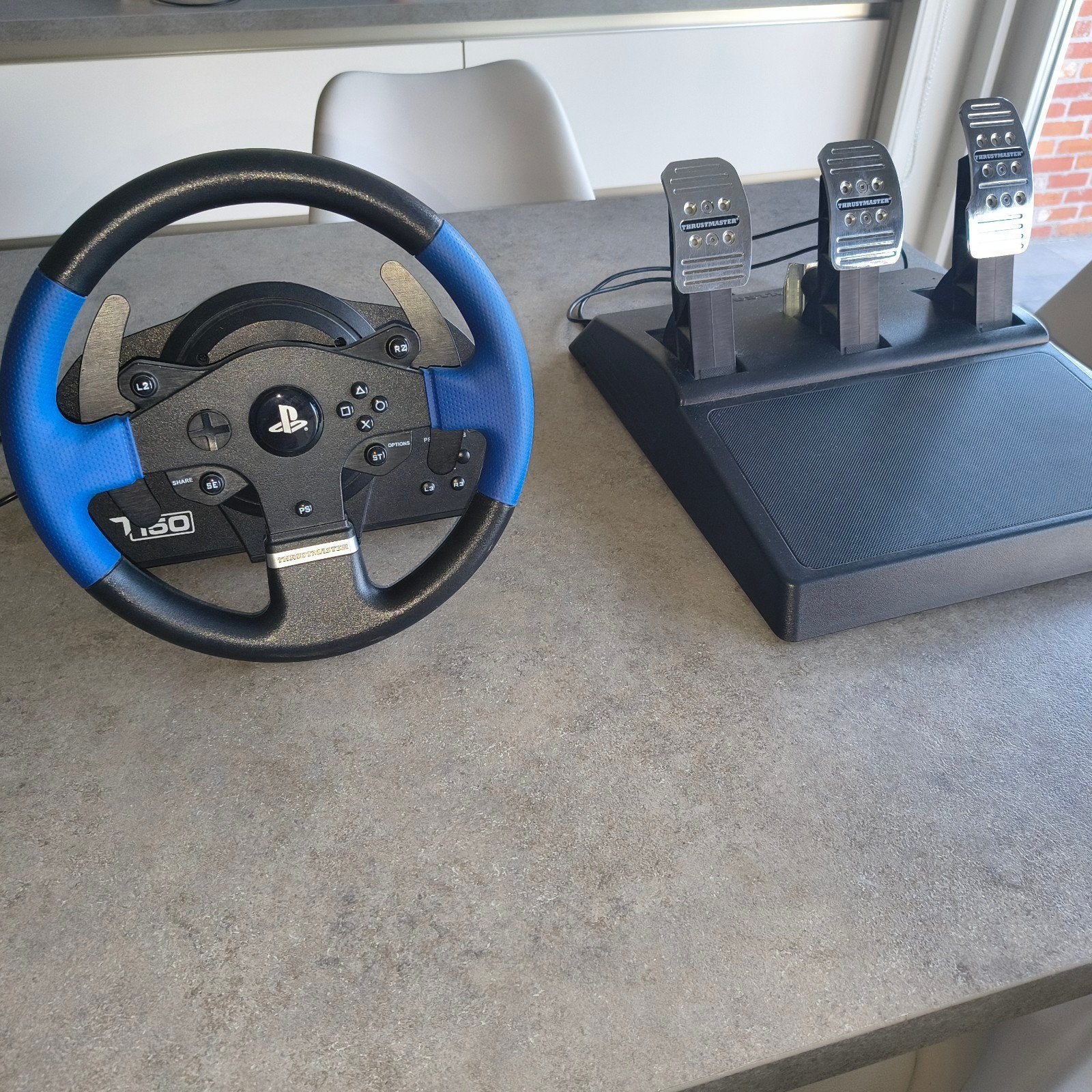 PS4 race stuur T150 PRO ForceFeedback, Thrustmaster, Enlèvement, PC