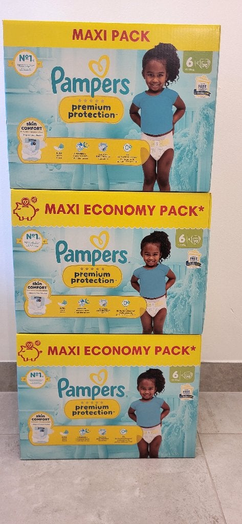 Pampers nr 6, Ophalen, Nieuw