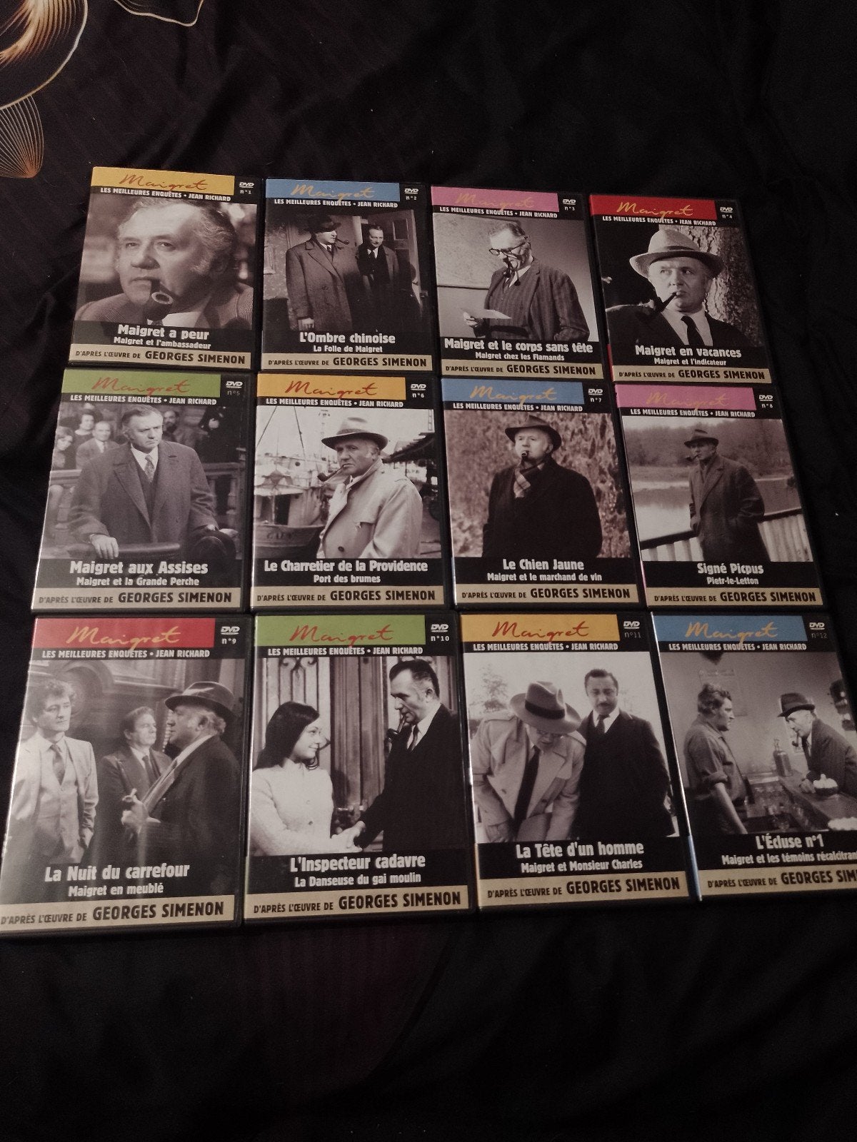 Te koop op dvd de Maigret Jean Richard collectie, Cd's en Dvd's, Dvd's | Thrillers en Misdaad, Zo goed als nieuw, Detective en Krimi