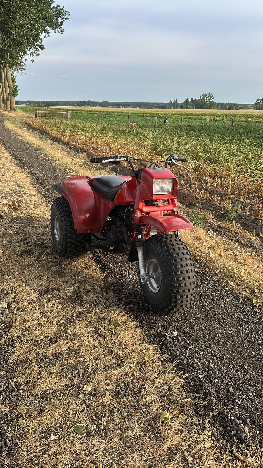 Gezocht Kawasaki KLT 185 remtrommel, Enlèvement