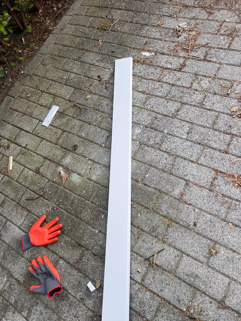 Plinten mdf 11 stuks, Ophalen, Zo goed als nieuw, MDF, Plinten