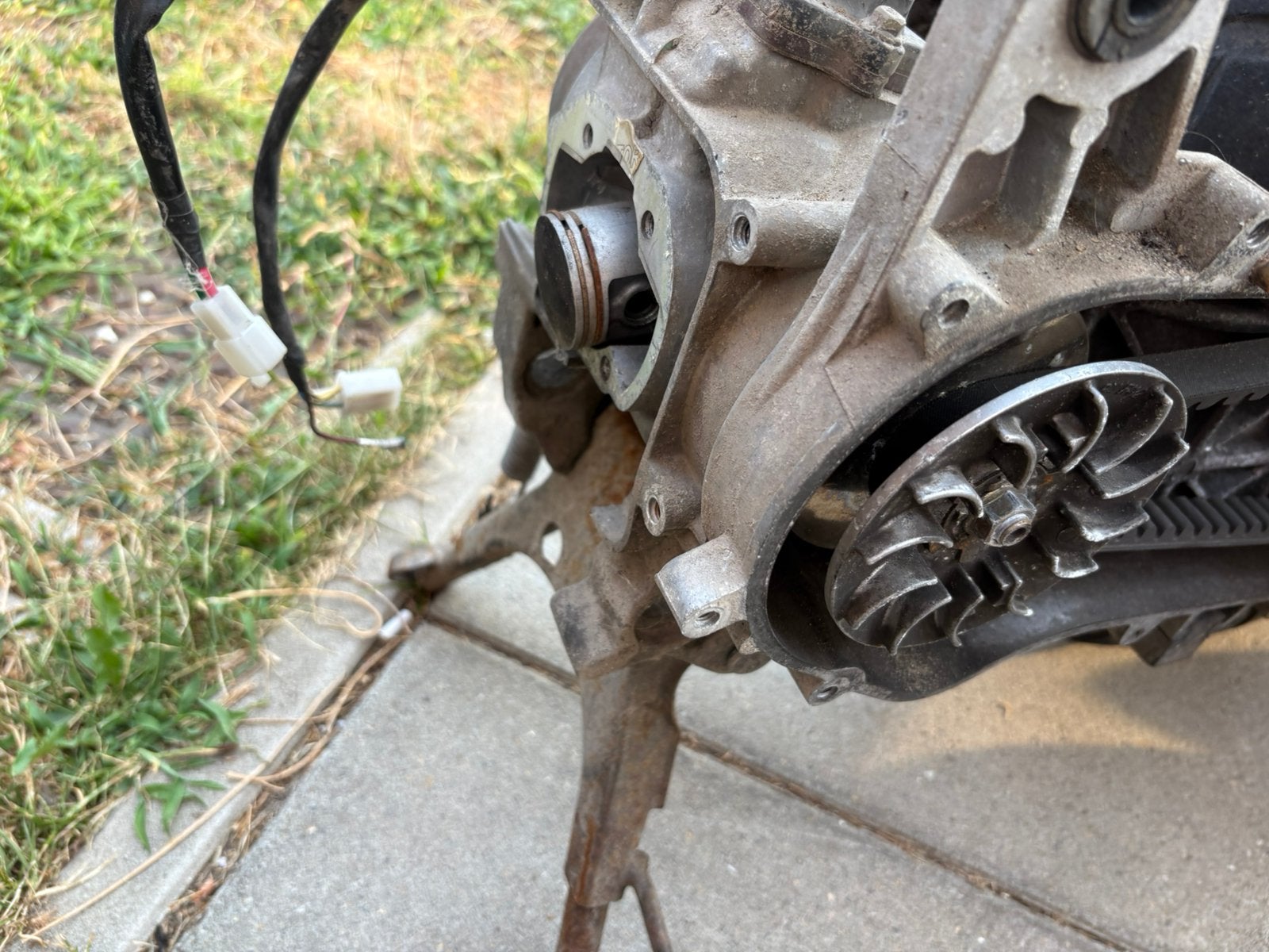 2 takt motorblok, Ophalen, Gebruikt, Peugeot
