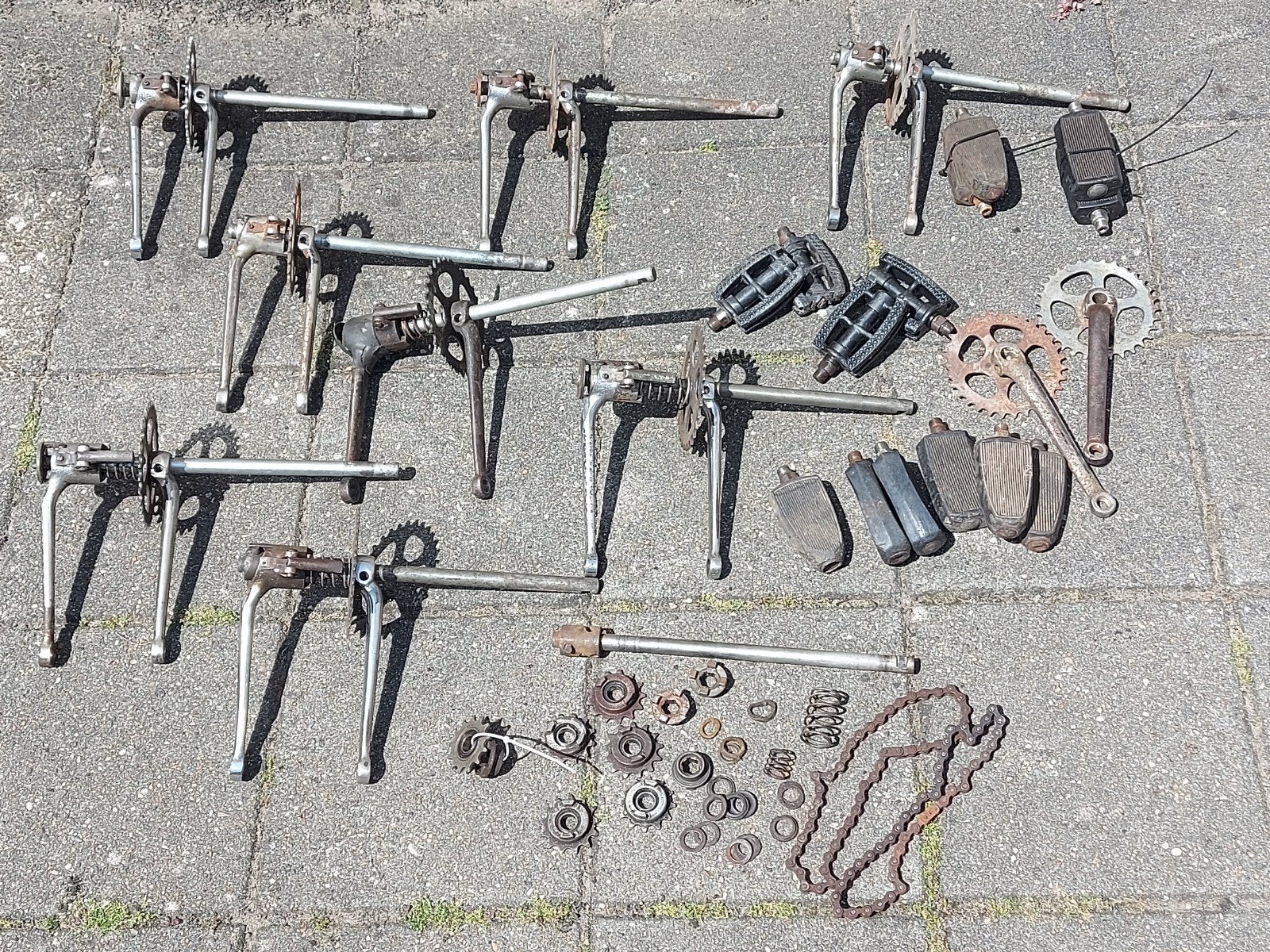 Honda trapperset, Fietsen en Brommers, Ophalen