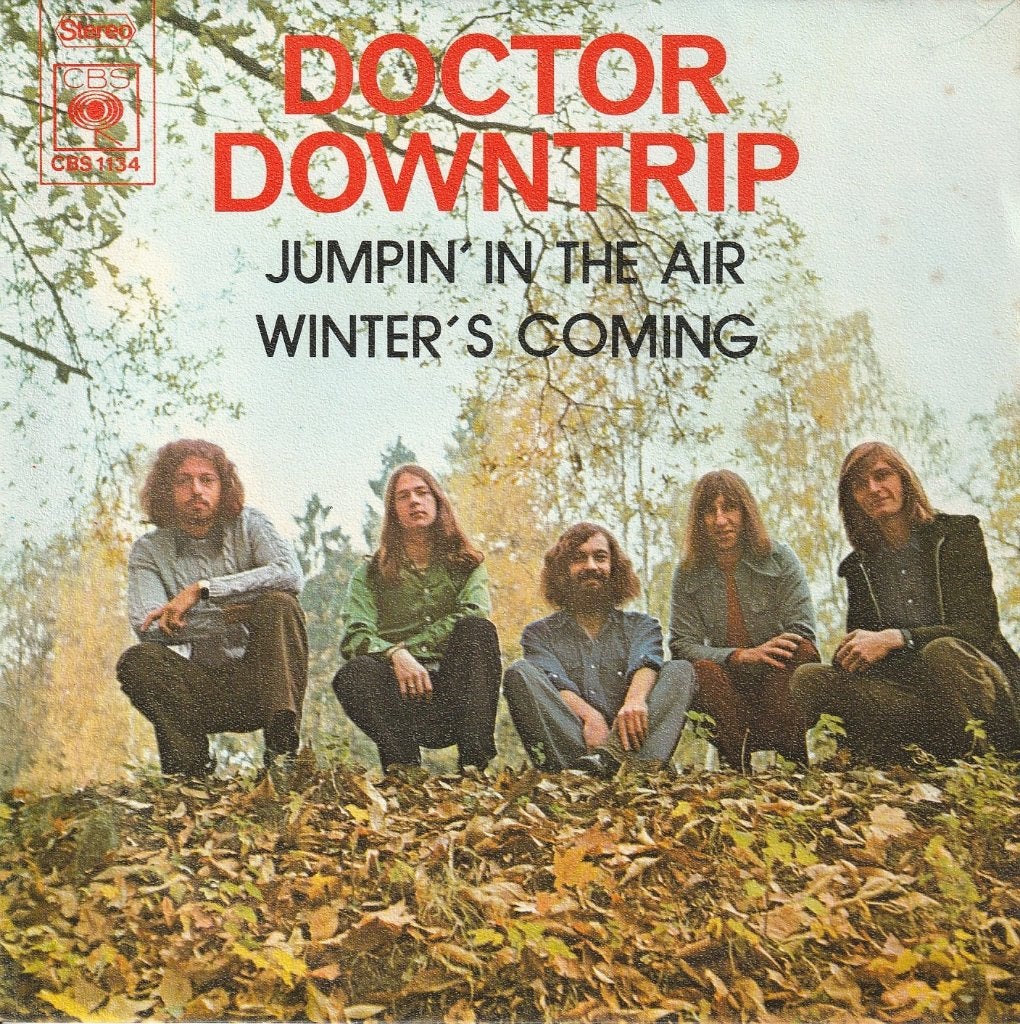 Doctor Downtrip - Jumpin' in the air - Belpop, 7 inch, Zo goed als nieuw, Rock en Metal, Overige typen