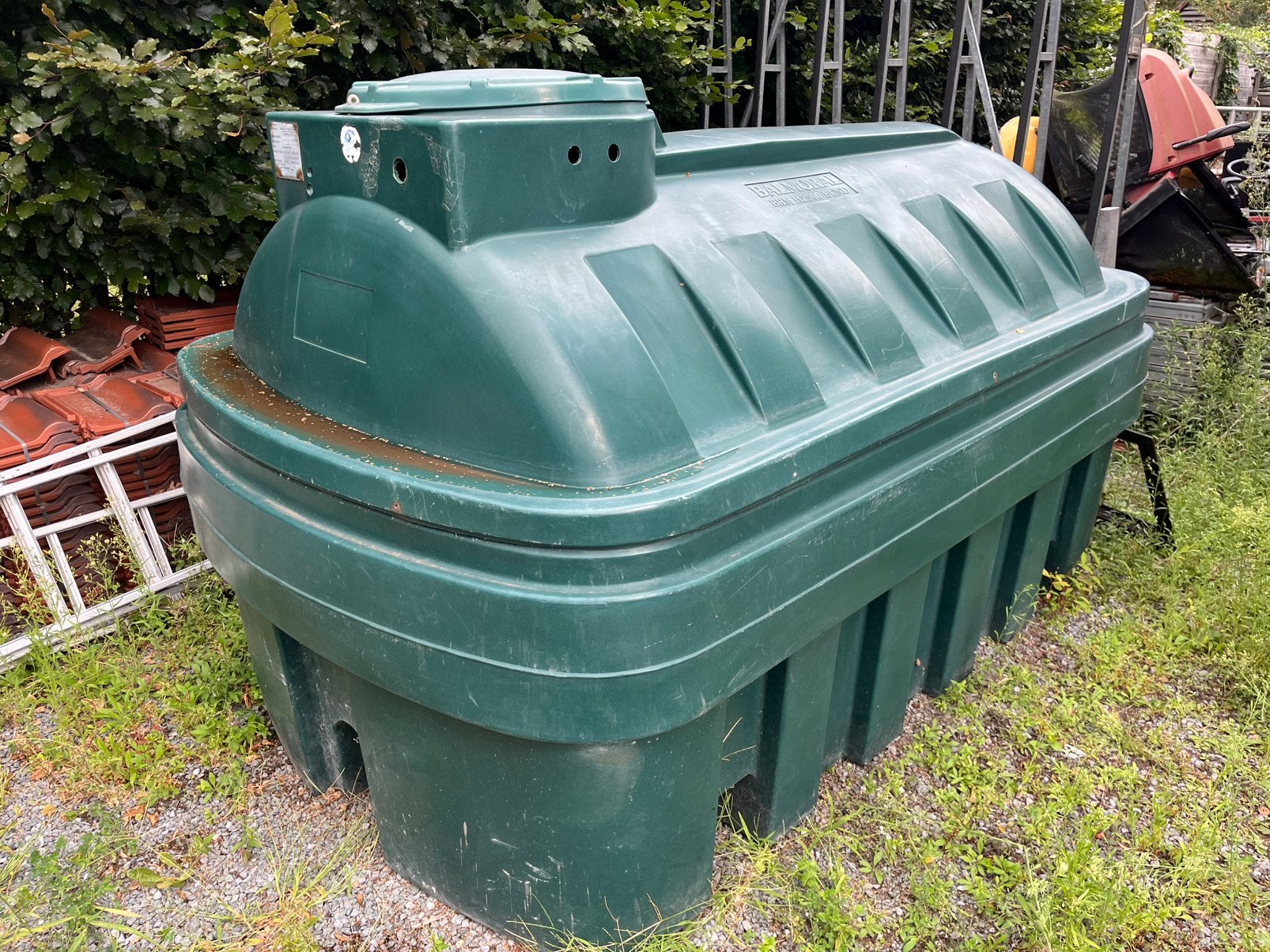Dubbel wandige mazout tank, Ophalen, Gebruikt