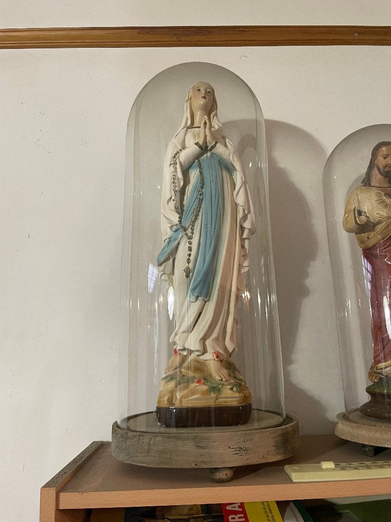 Lot de 3 statuettes religieuses, Enlèvement