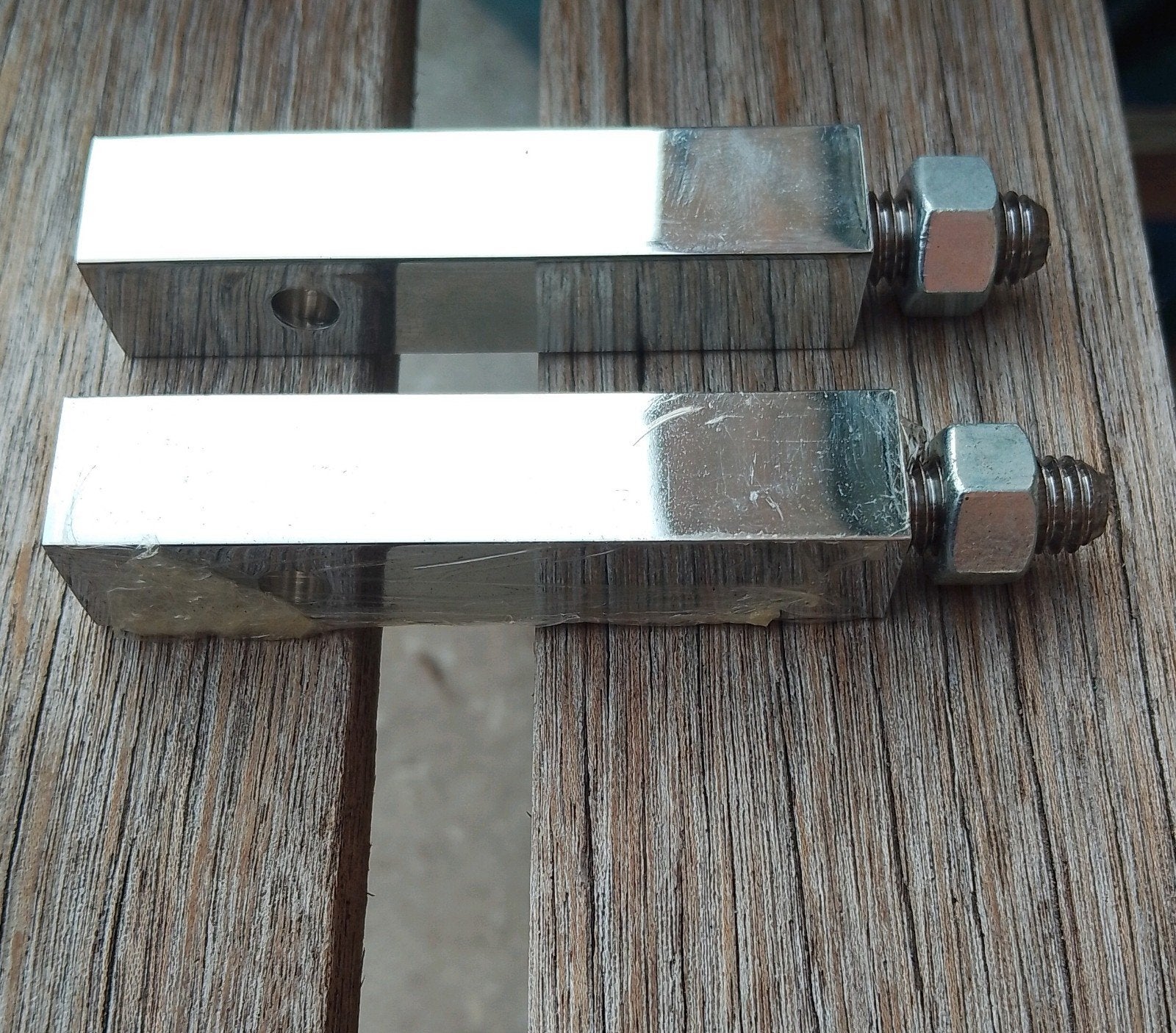 set van 2 Foot peg mounting blocks voor Harley Davidson, Ophalen of Verzenden, Nieuw