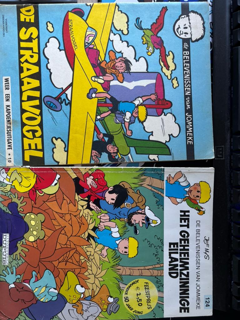 27 oude en nieuwere strips van Jommeke, Boeken, Ophalen, Gelezen