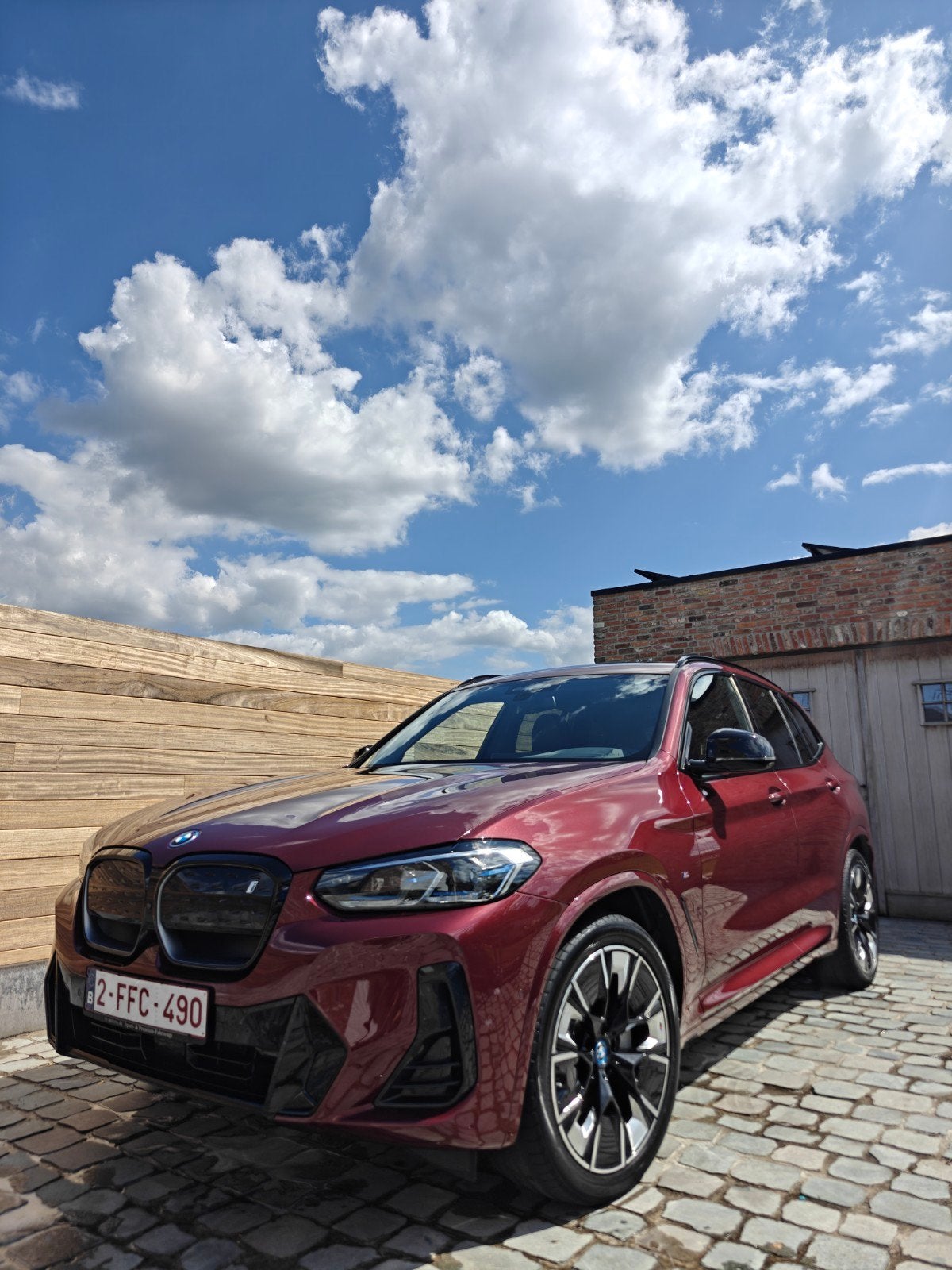 BMW IX3 Impressive, Autos, BMW, Particulier, iX3, Toit panoramique, Électrique, SUV ou Tout-terrain, 5 portes, Automatique, Rouge