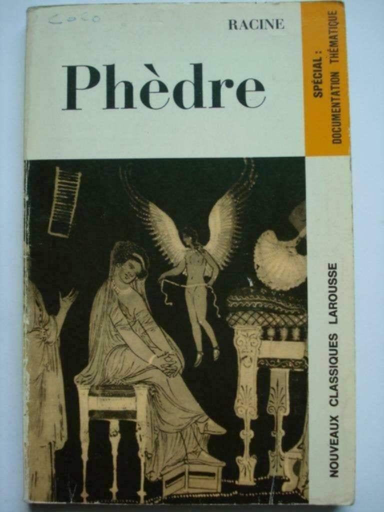 3. Racine Phèdre Nouveaux Classiques Larousse 1975, Livres, Utilisé, Europe autre, Jean Racine, Envoi