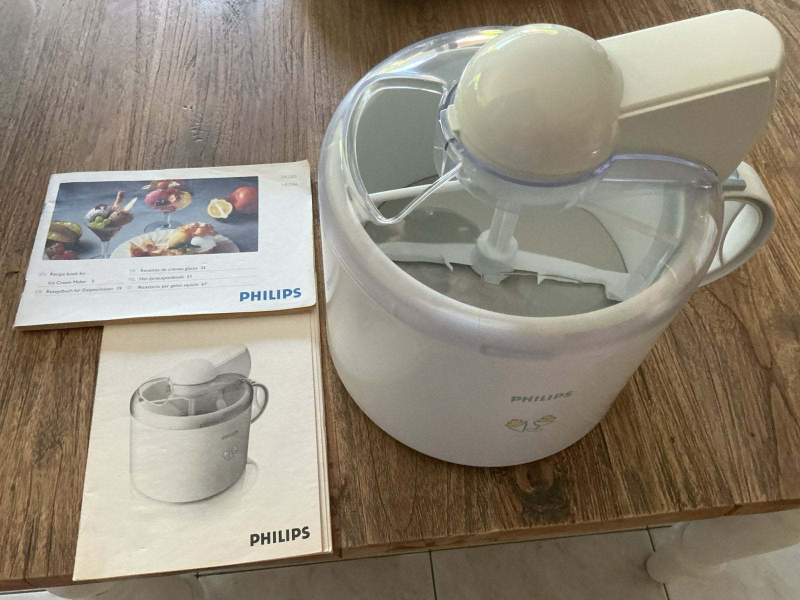 Philips ice cream maker, Ophalen, Zo goed als nieuw