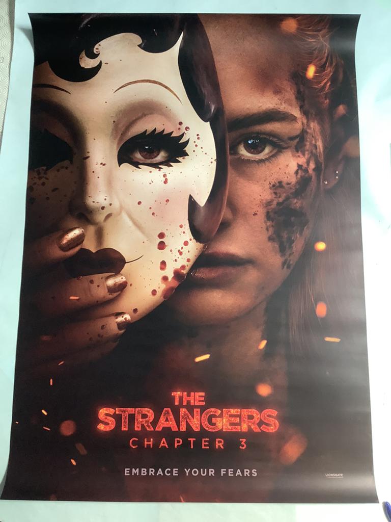 STRANGERS   filmposter   70-100 cm, Ophalen of Verzenden, Zo goed als nieuw