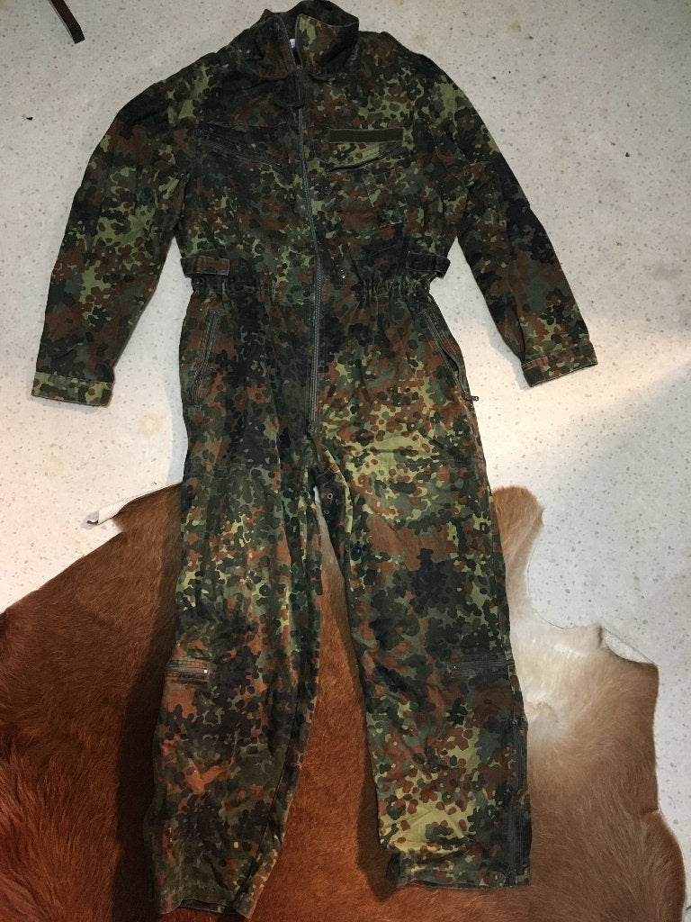 Combinaison de char de la Bundeswehr Flecktarn, Enlèvement ou Envoi, Armée de terre, Vêtements ou Chaussures