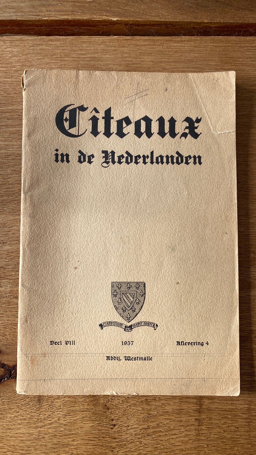 Citeaux in de Nederlanden 1957, Boeken, Tijdschriften en Kranten, Ophalen of Verzenden, Zo goed als nieuw
