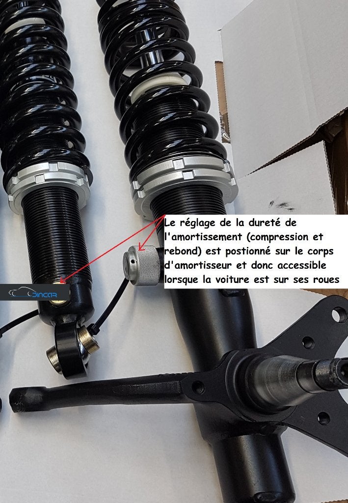 Suspensions type combiné fileté pour Porsche 911 type G, Autos : Pièces & Accessoires, Enlèvement ou Envoi, Neuf, Porsche