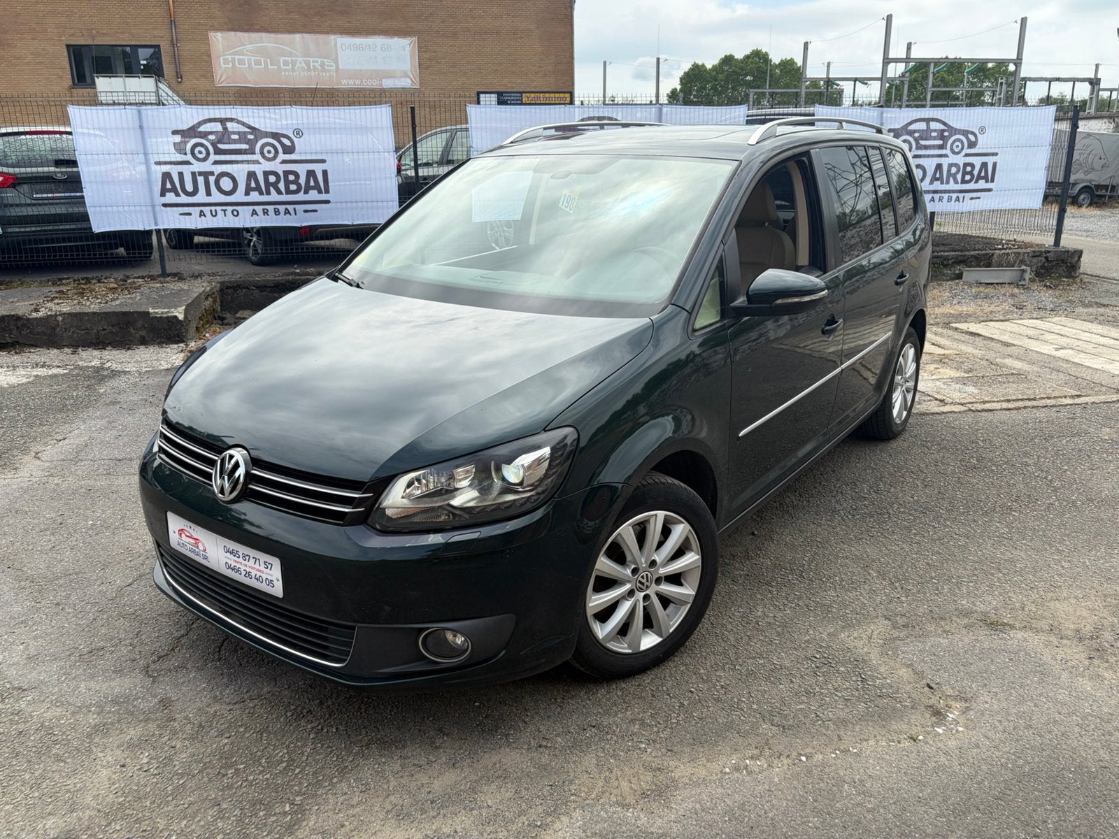 Volkswagen Touran 2.0 CR TDi Highline DSG, Autos, Volkswagen, Entreprise, Touran, ABS, Caméra de recul, Phares directionnels, Airbags