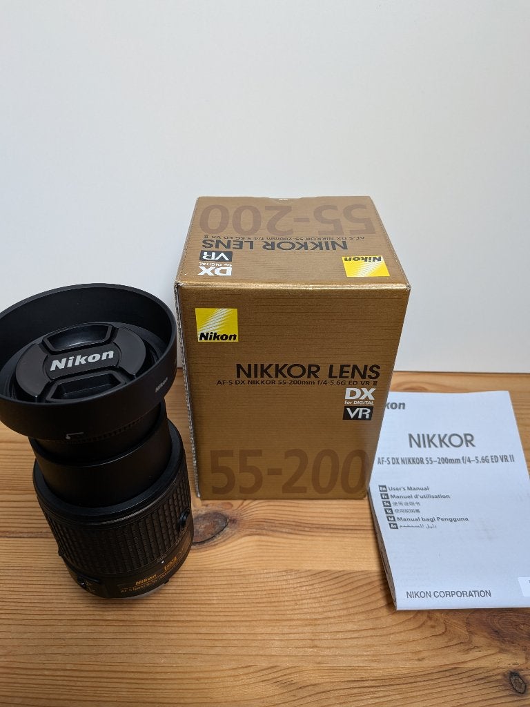 Nikon AF-S DX 55-200mm f/4-5.6G ED VR II (heel goede staat), Ophalen, Nikon, Telelens, Zo goed als nieuw