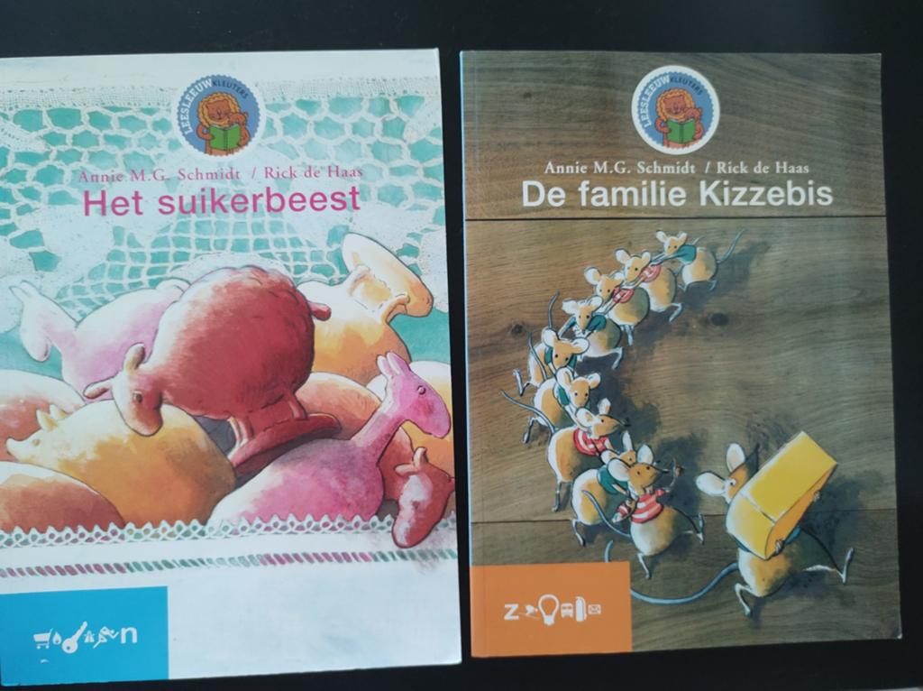 Set van 2 boekjes 'leesleeuw', Zwijsen, kleuter, heel goede, Boeken, Ophalen of Verzenden