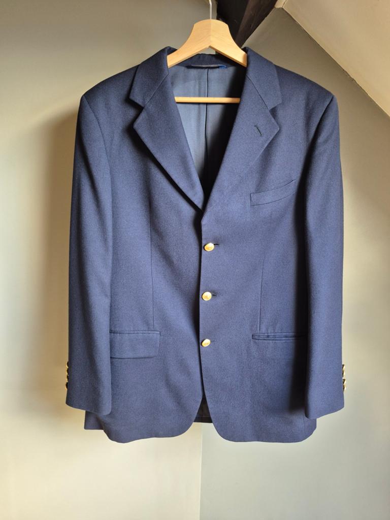 Veste de costume blazer homme / femme taille M Ralph Lauren, Enlèvement ou Envoi, Bleu