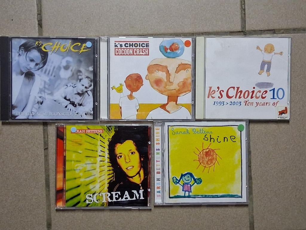 Cd´s K´s Choice / Sarah bettens, Ophalen of Verzenden, Zo goed als nieuw, Poprock