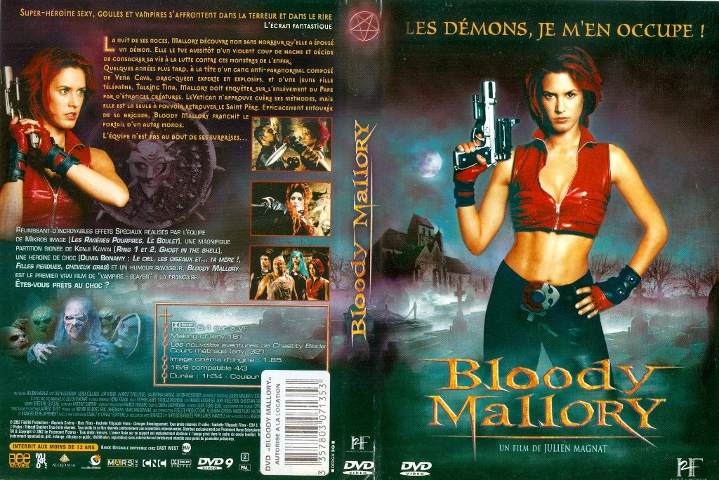 Le DVD Bloody Mallory de Julien Magnat., Comédie d'action, Suppléments, Enlèvement ou Envoi, Français