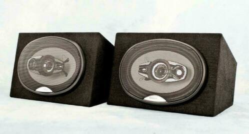 Auto speakers Ibiza 4-Weg in 6 x 9 kistjes 400 Watt, Ophalen, Nieuw