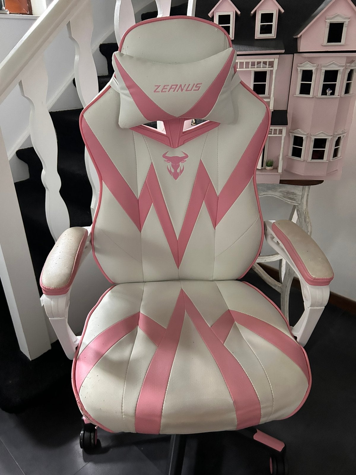 Fauteuil gaming a donner, Maison & Meubles, Rose, Chaise de bureau de gaming, Enlèvement, Utilisé