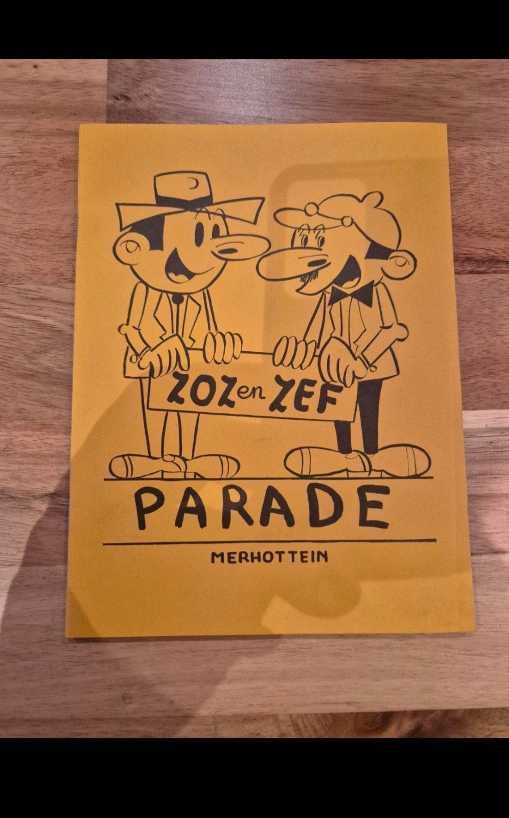 Défilé de Zoz et Zef 1997 avec autographe, Enlèvement ou Envoi, Une BD, Merho, Comme neuf