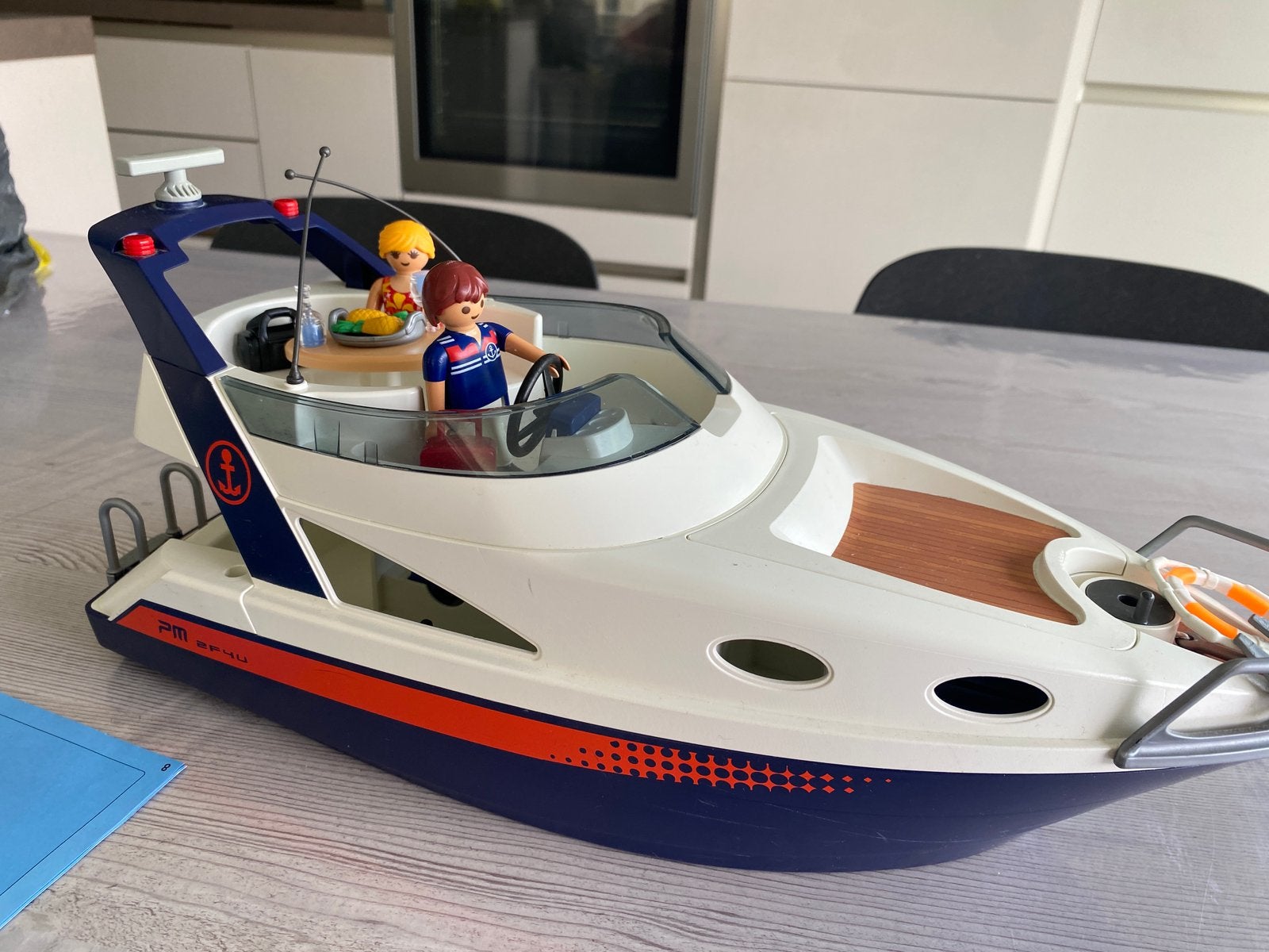 Luxe jacht playmobil, Ophalen, Gebruikt, Boot/Schip